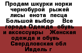Продам шкурки норки, чернобурой, рыжей лисы, енота, песца. Большой выбор. - Все города Одежда, обувь и аксессуары » Женская одежда и обувь   . Свердловская обл.,Ивдель г.